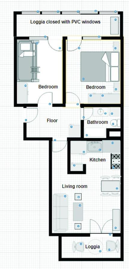 Apartment Lamar - Entry With Pin 0 - 24H, Underground Parking Garage, Elevator Slavonski Brod Exterior foto